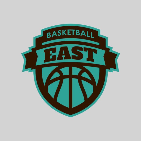East Basketball logo template Thumbnail