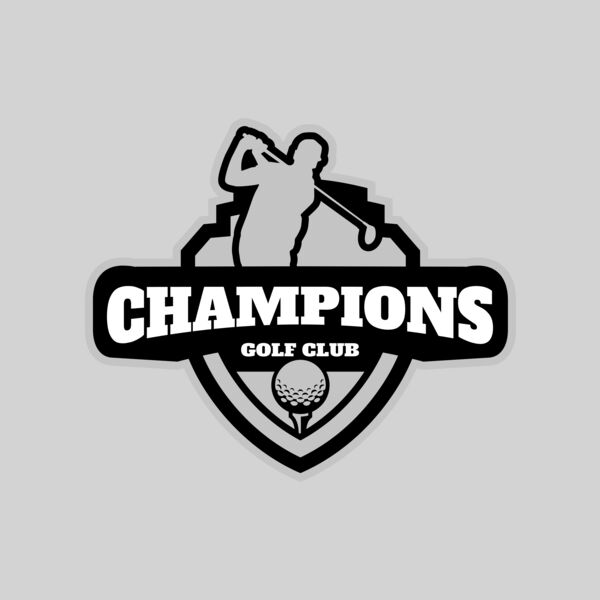 Champions Golf Club logo template Thumbnail