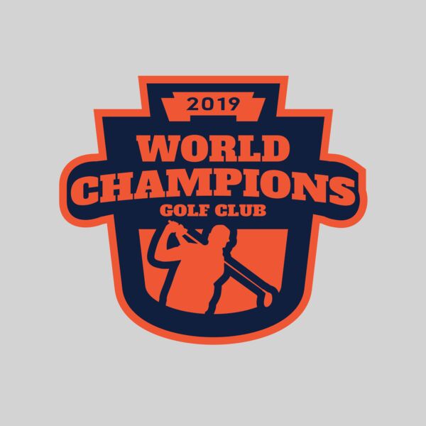 World Champions Golf club logo template Thumbnail