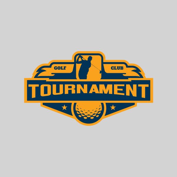 Tournament Golf Club logo template Thumbnail