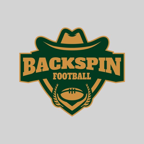Backspin Football logo template Thumbnail