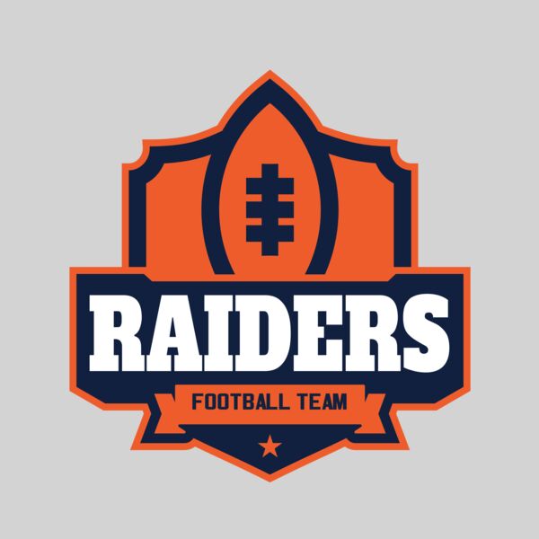 Raiders Football Team logo template Thumbnail