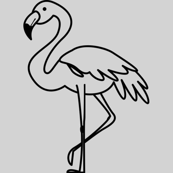 Flamingo   Clipart 3 Thumbnail