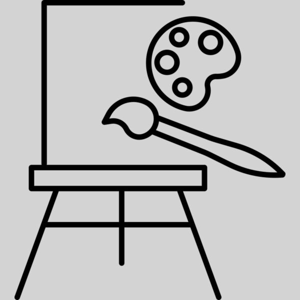 Art Tools and Studio Easel Thumbnail