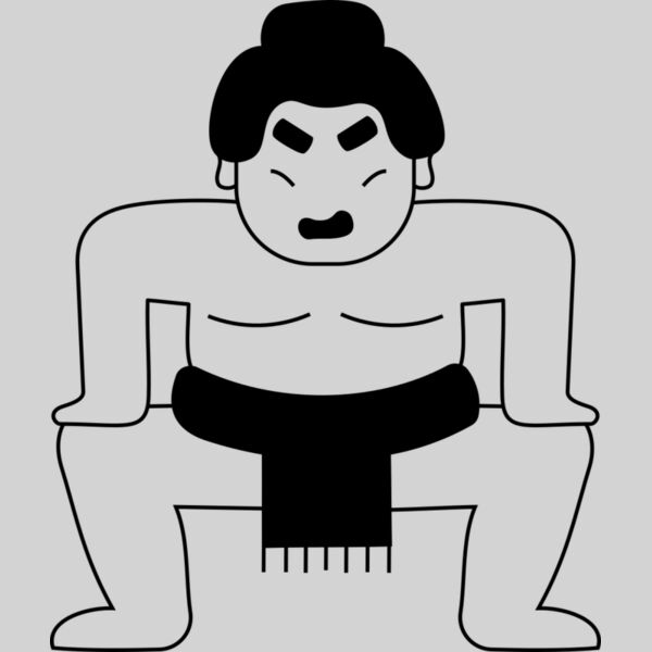 Sumo Wrestler Art Thumbnail