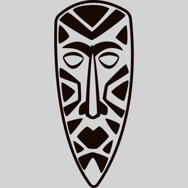 Polynesian Tribal Mask Thumbnail