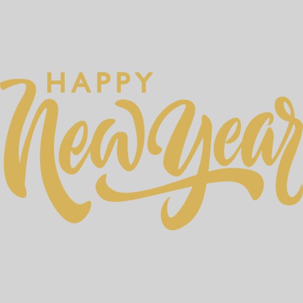 Happy New Year Gold Thumbnail