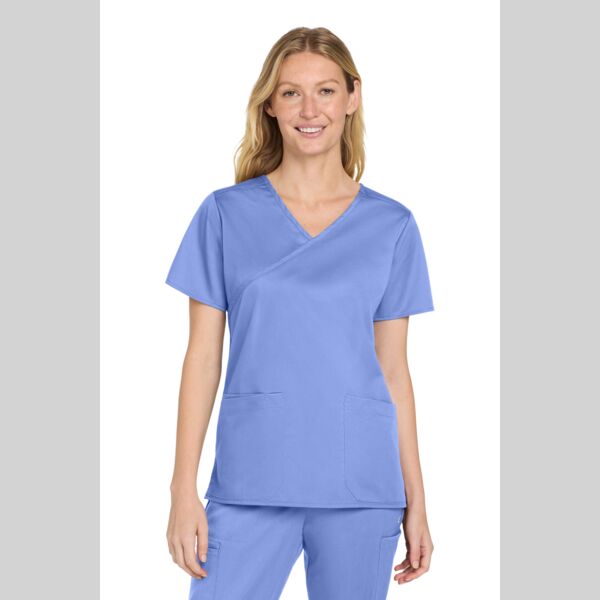 Women's WorkFlex ™ Mock Wrap Top Thumbnail