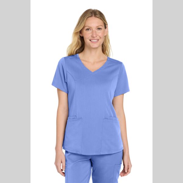 Women's Premiere Flex ™ Mock Wrap Top Thumbnail