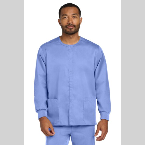 Unisex WorkFlex ™ Snap Front Scrub Jacket Thumbnail