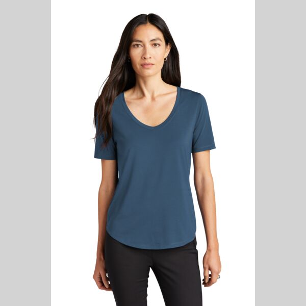 Women's Stretch Jersey Relaxed Scoop Thumbnail