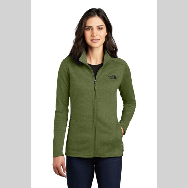 North Face Ladies Skyline Full Zip Fleece Jacket Thumbnail