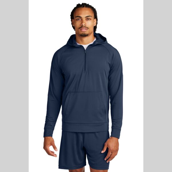 Sport Wick ® Stretch 1/2 Zip Hoodie Thumbnail
