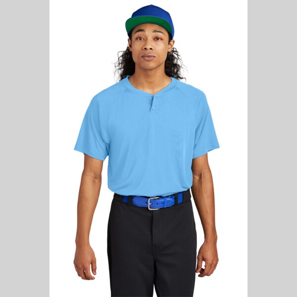 PosiCharge ® Competitor 2 Button Henley Thumbnail