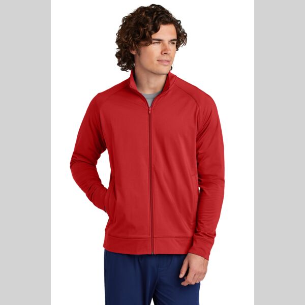 Sport Wick ® Stretch Full Zip Cadet Jacket Thumbnail