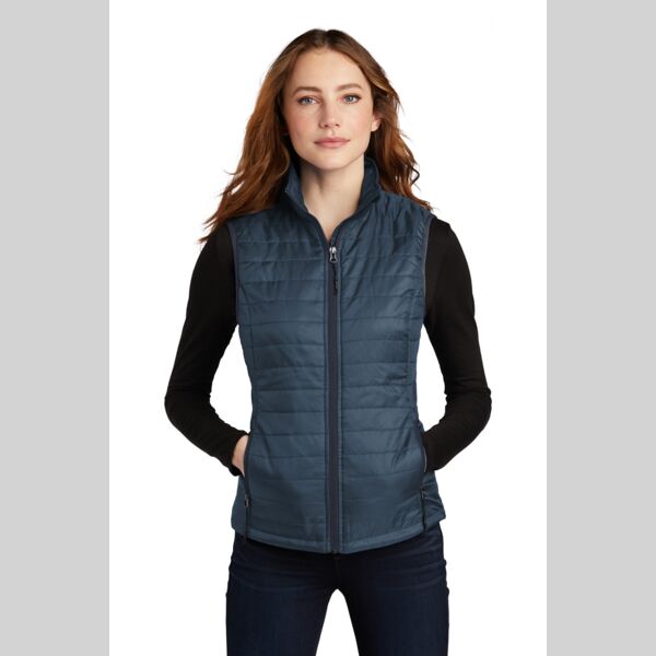 Women's Packable Puffy Vest Thumbnail