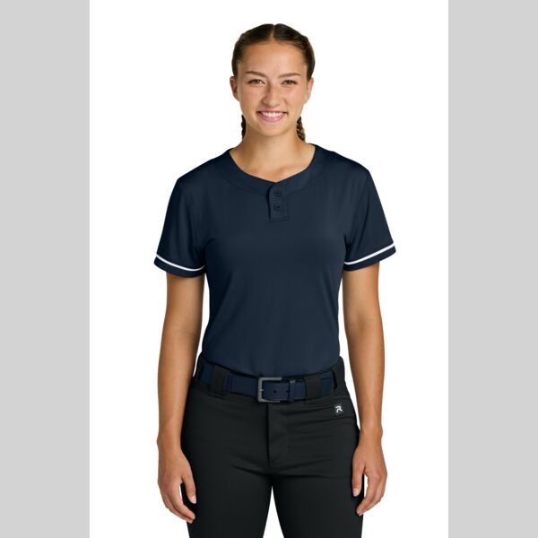 Women's Select 2 Button Softball Jersey Thumbnail