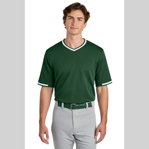 Tough Mesh V Neck Baseball Jersey Thumbnail