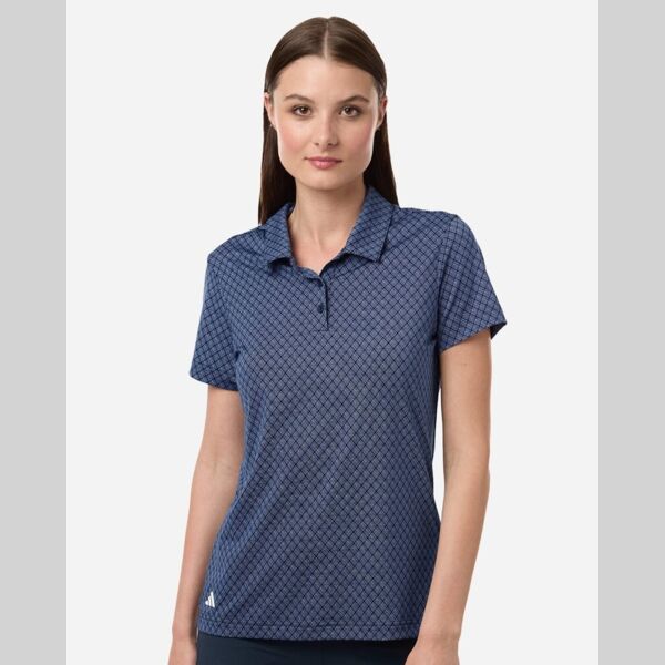 Women's 4-Way Stretch Printed Polo Thumbnail