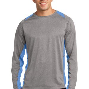 Long Sleeve Heather Colorblock Contender ™ Tee Thumbnail