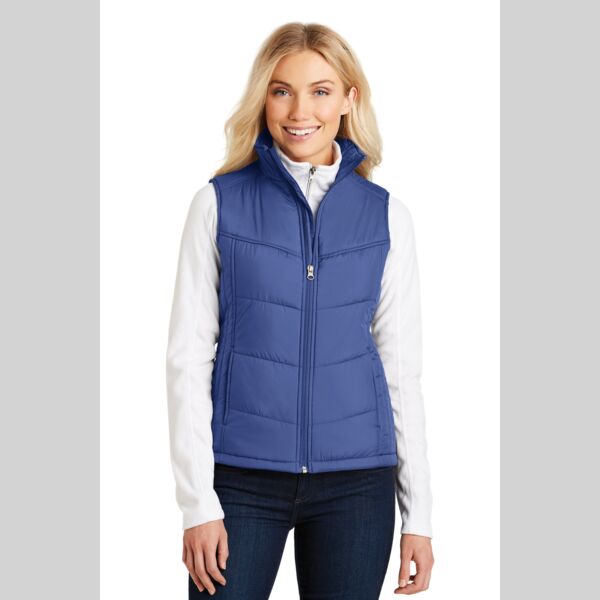 Ladies Puffy Vest Thumbnail