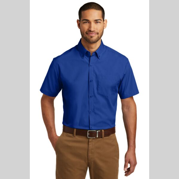 Short Sleeve Carefree Poplin Shirt Thumbnail