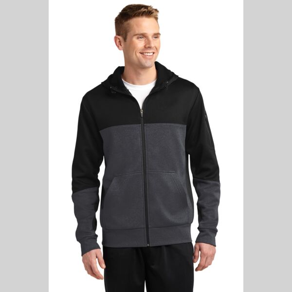 Tech Fleece Colorblock Full Zip Hooded Jacket Thumbnail