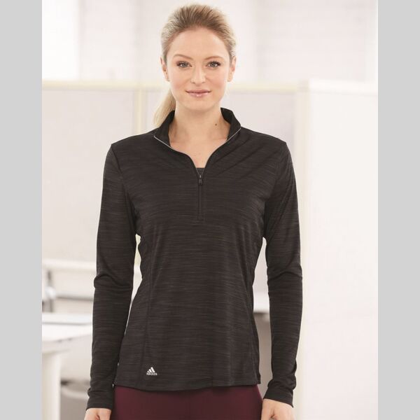 Women's Lightweight Melange Quarter-Zip Pullover Thumbnail