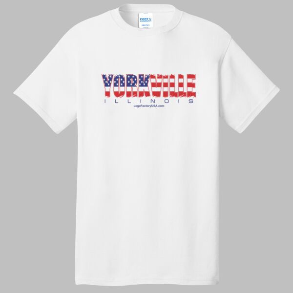 Adult Yorkville 4th of July Tee Thumbnail