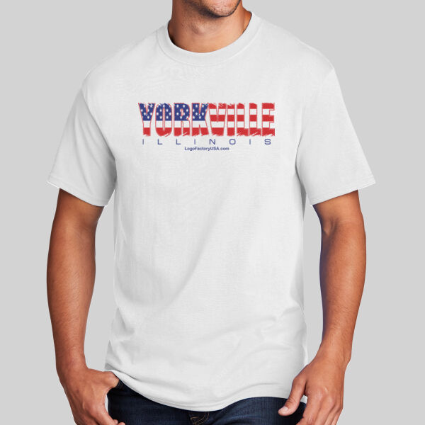 Adult Yorkville 4th of July Tee Thumbnail