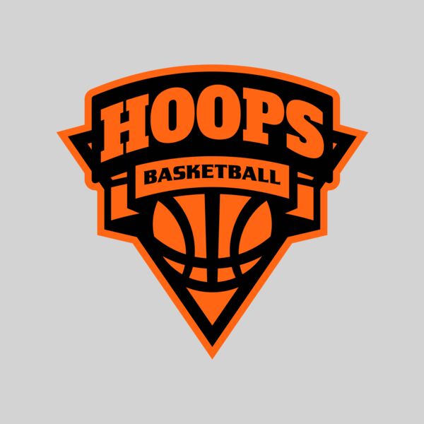 Hoops Basketball logo template 02 Thumbnail