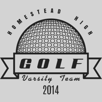 Golf Template DNT001 BW Thumbnail