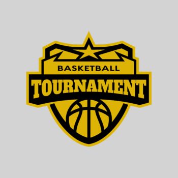 Tournament Basketball logo template 02 Thumbnail