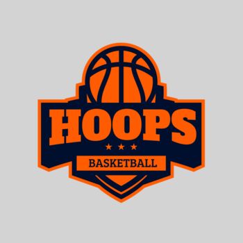 Hoops Basketball logo template 03 Thumbnail