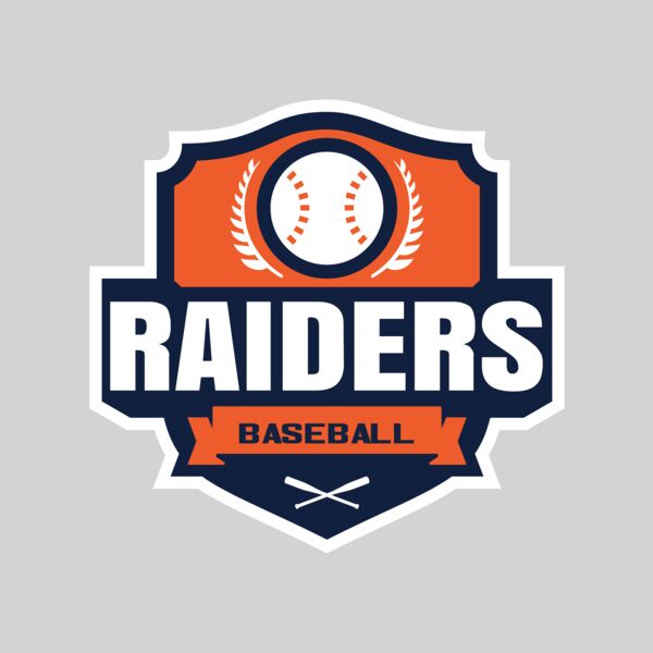 Raiders Baseball logo template Thumbnail