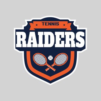 Raiders Tennis logo template Thumbnail