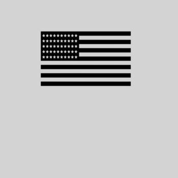 USA Flag - One Color Thumbnail