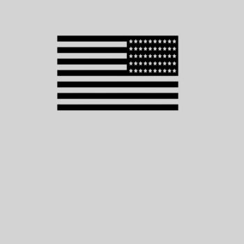 USA Flag Reverse - One Color Thumbnail