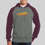 Copy of Raglan Colorblock Pullover Hooded Sweatshirt Thumbnail