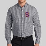 Broadcloth Gingham Easy Care Shirt Thumbnail