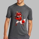 PosiCharge ® Tri Blend Wicking Raglan Tee Thumbnail