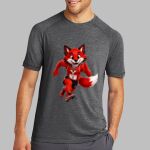 PosiCharge ® Tri Blend Wicking Raglan Tee Thumbnail