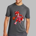PosiCharge ® Tri Blend Wicking Raglan Tee Thumbnail
