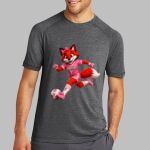 PosiCharge ® Tri Blend Wicking Raglan Tee Thumbnail