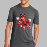 PosiCharge ® Tri Blend Wicking Raglan Tee Thumbnail