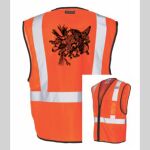 Safety Vest with Zipper Front Thumbnail