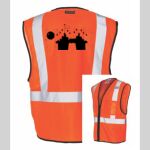Safety Vest with Zipper Front Thumbnail