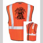 Safety Vest with Zipper Front Thumbnail