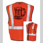 Safety Vest with Zipper Front Thumbnail