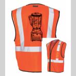 Safety Vest with Zipper Front Thumbnail